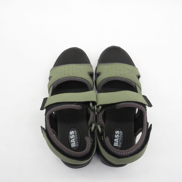 Bass Outdoor Women's Green Hiking Sandals 7 Adjustable Straps Rubber Sole NWB $6 - Picture 6 of 8